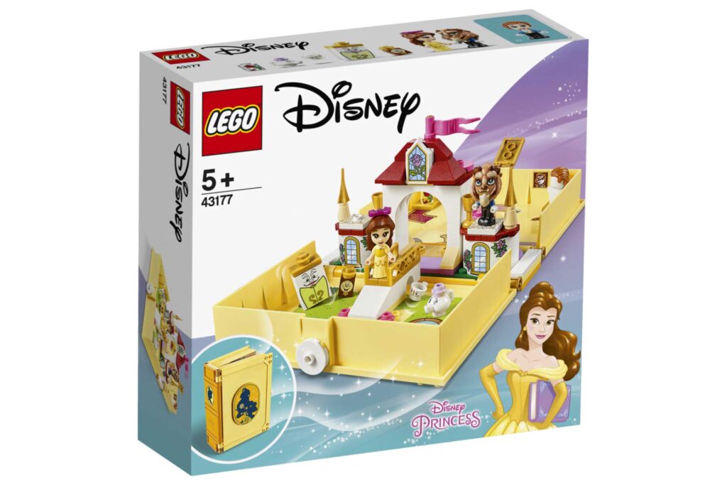 LEGO 43177 Disney Princess Belles verhalenboekavonturen