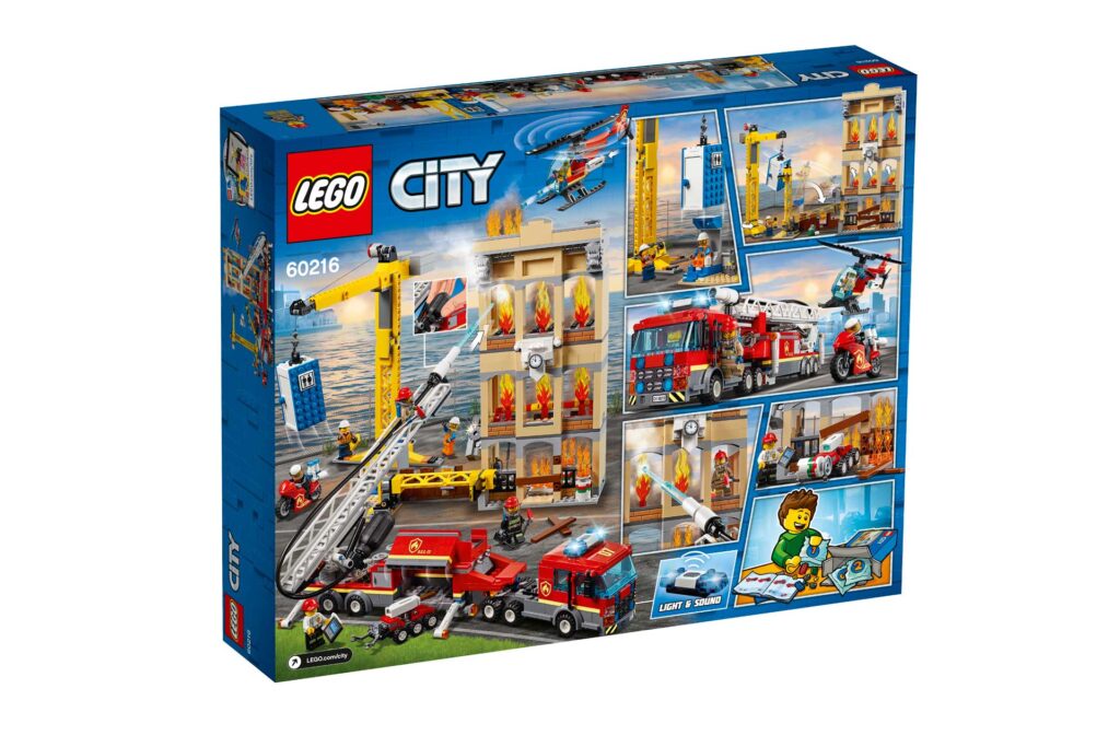 LEGO 60216 Brandweerkazerne in de stad - Afbeelding 12