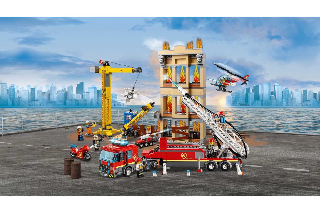 LEGO 60216 Brandweerkazerne in de stad - Afbeelding 3