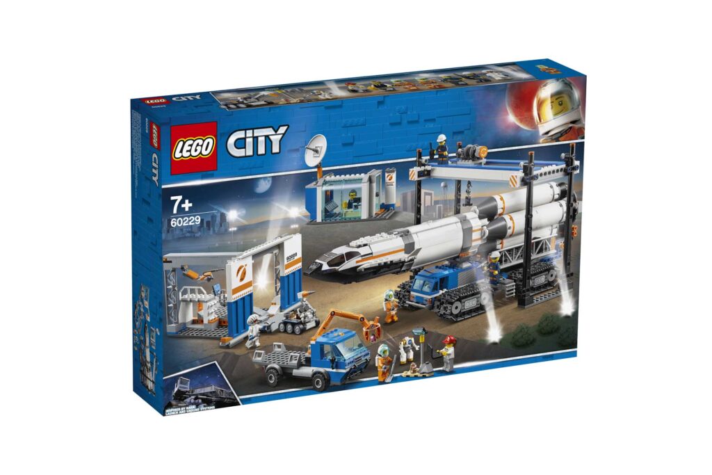 LEGO 60229 City Raket bouwen en transporteren