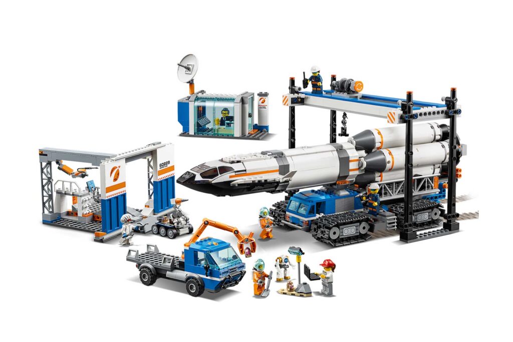 LEGO 60229 City Raket bouwen en transporteren - Afbeelding 6