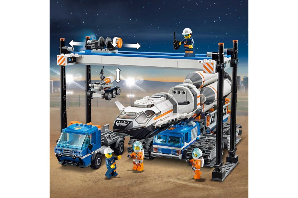 LEGO 60229 City Raket bouwen en transporteren - Afbeelding 10