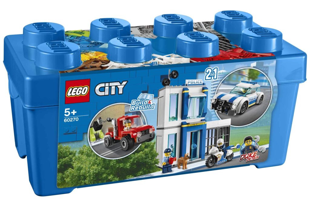 LEGO 60270 City Politie opbergdoos