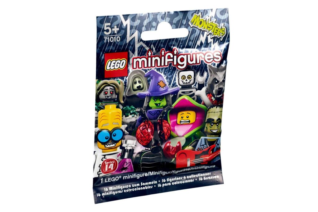 LEGO 71010 Serie 14 minifiguren Monsters - Tiger Costume Girl - Afbeelding 2