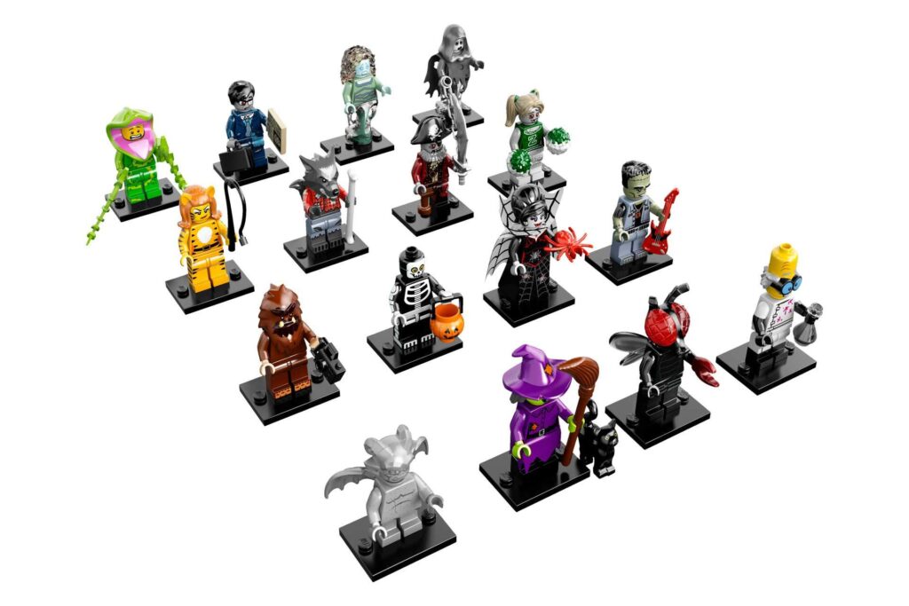 LEGO 71010 Serie 14 minifiguren Monsters - Tiger Costume Girl - Afbeelding 5