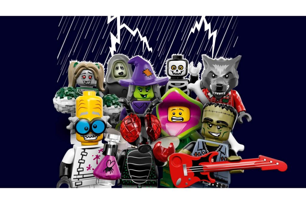 LEGO 71010 Serie 14 minifiguren Monsters - Tiger Costume Girl - Afbeelding 3