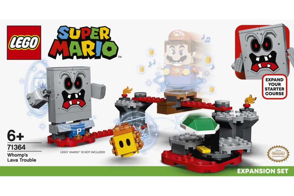LEGO 71364 Super Mario Uitbreidingsset: Whomps lavafort - Afbeelding 11