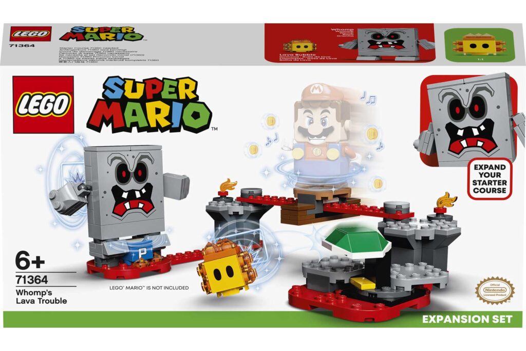 LEGO 71364 Super Mario Uitbreidingsset: Whomps lavafort - Afbeelding 12