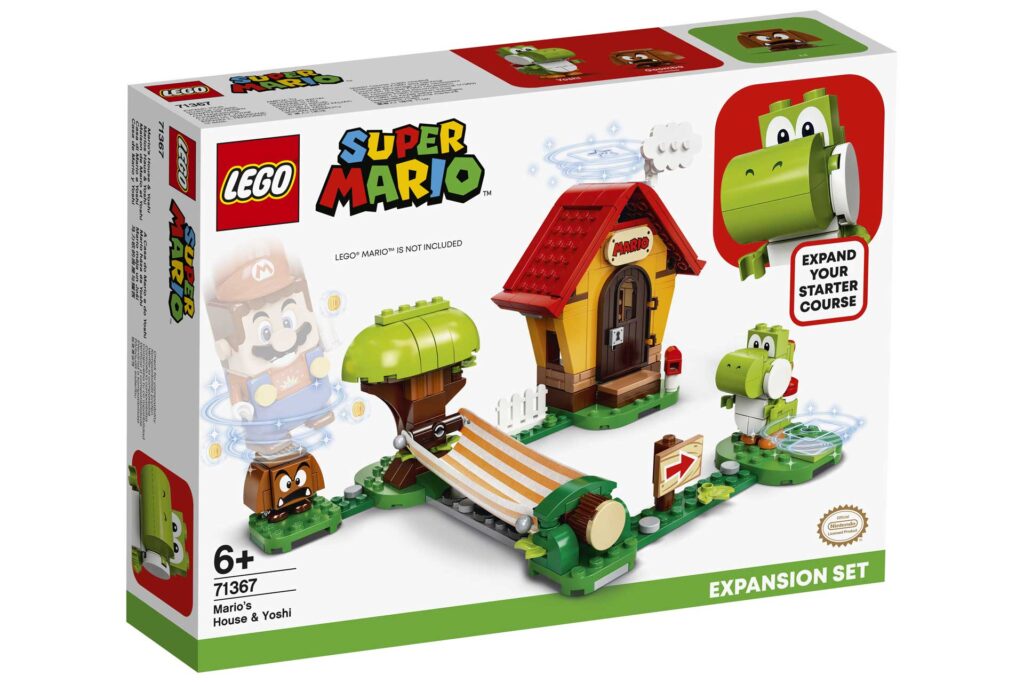 LEGO 71367 Super Mario Uitbreidingsset: Mario's huis & Yoshi