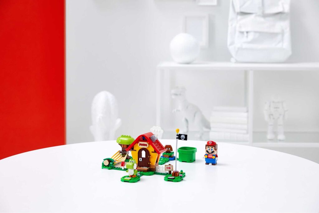 LEGO 71367 Super Mario Uitbreidingsset: Mario's huis & Yoshi - Afbeelding 4