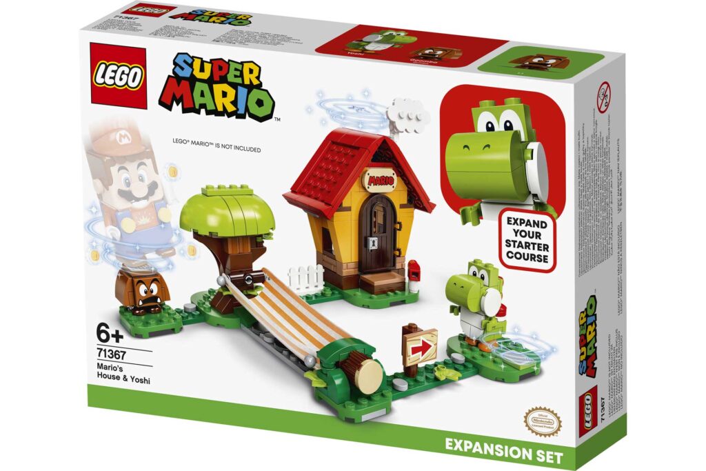 LEGO 71367 Super Mario Uitbreidingsset: Mario's huis & Yoshi - Afbeelding 13