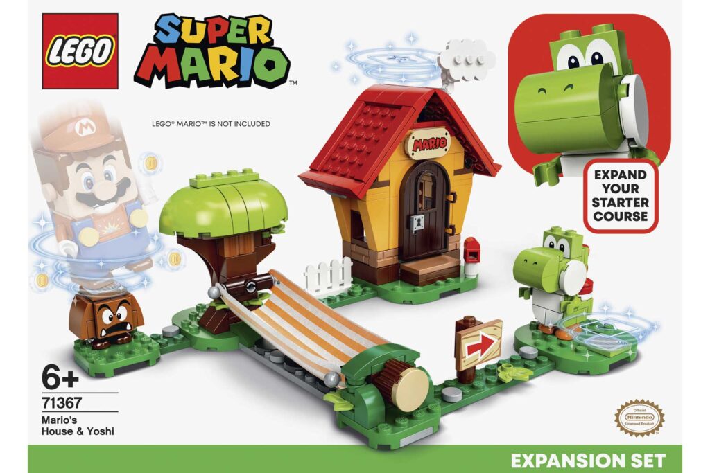 LEGO 71367 Super Mario Uitbreidingsset: Mario's huis & Yoshi - Afbeelding 15