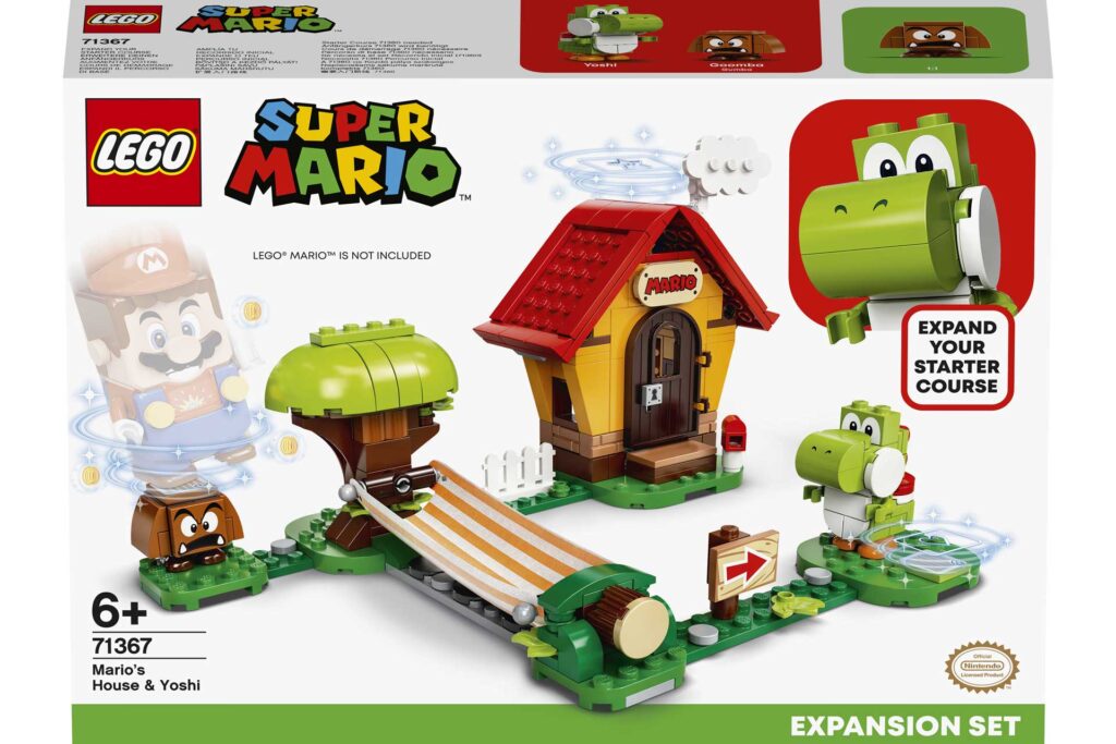 LEGO 71367 Super Mario Uitbreidingsset: Mario's huis & Yoshi - Afbeelding 17