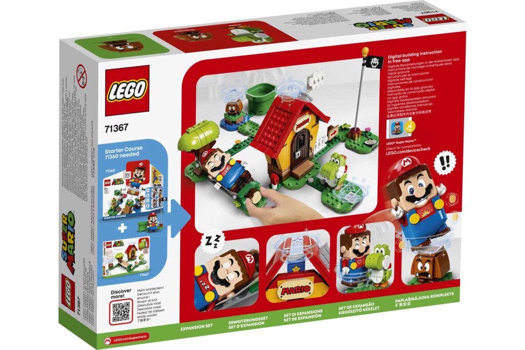 LEGO 71367 Super Mario Uitbreidingsset: Mario's huis & Yoshi - Afbeelding 16
