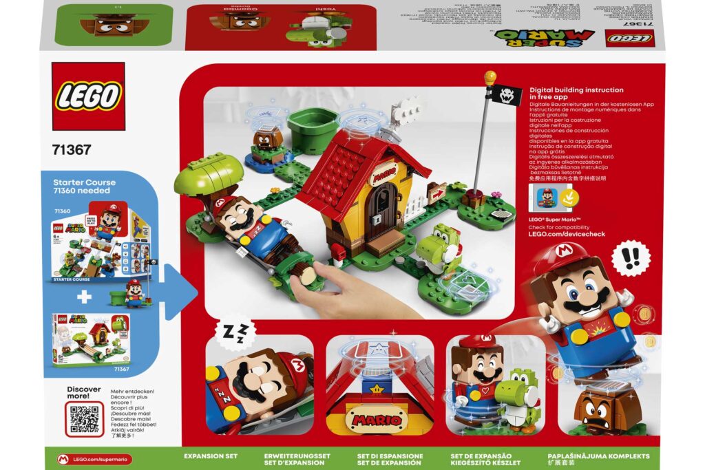LEGO 71367 Super Mario Uitbreidingsset: Mario's huis & Yoshi - Afbeelding 18