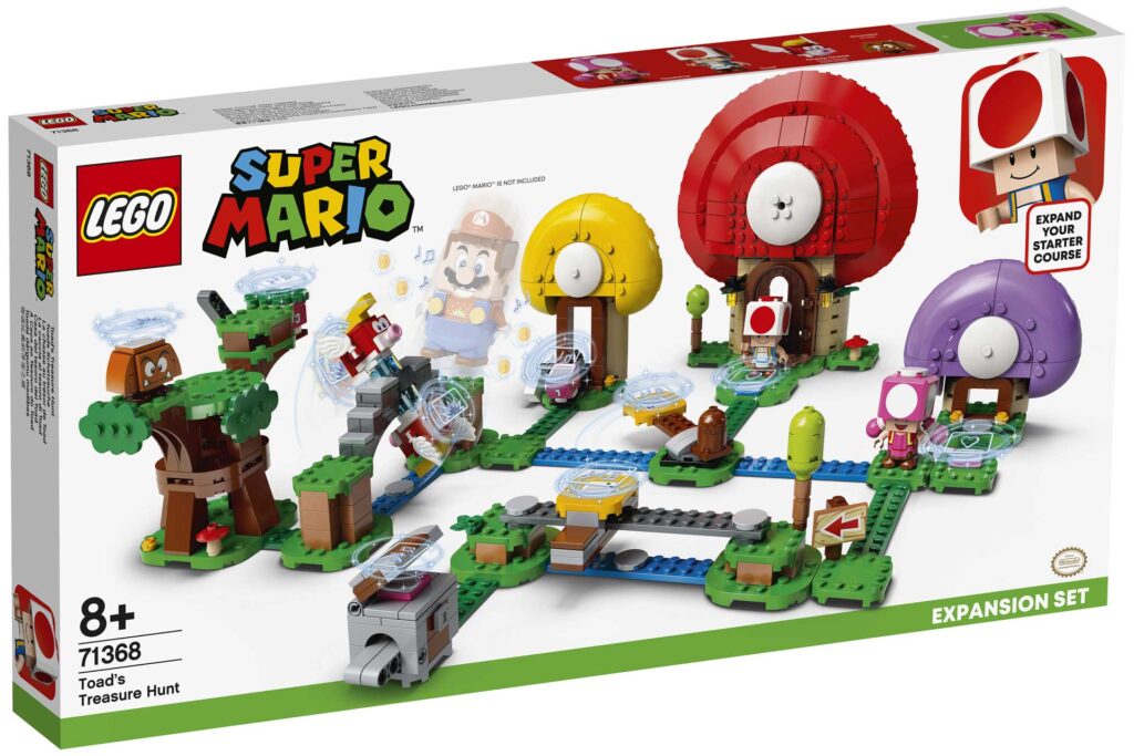 LEGO 71368 Super Mario Uitbreidingsset: Toads schattenjacht