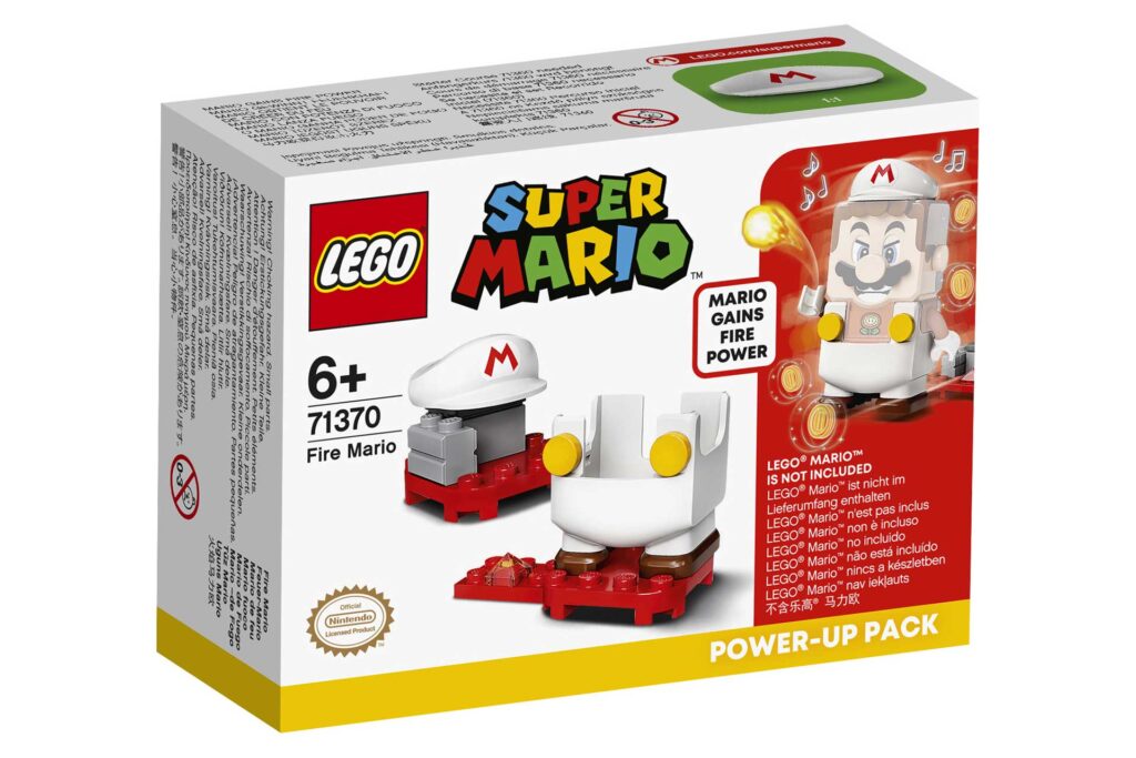 LEGO 71370 Super Mario Power-uppakket: Vuur-Mario