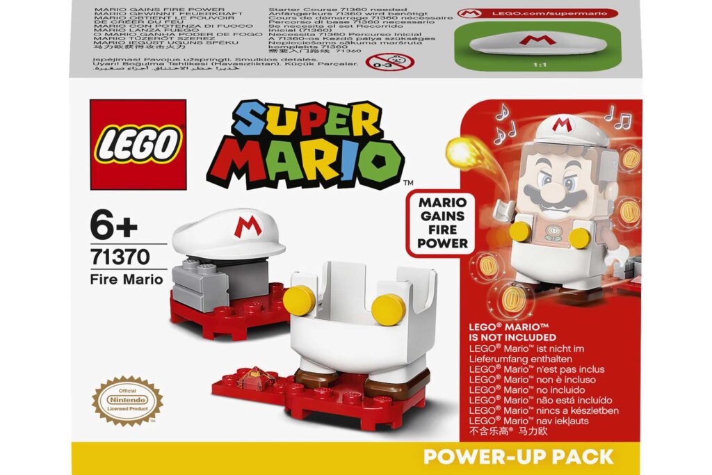 LEGO 71370 Super Mario Power-uppakket: Vuur-Mario - Afbeelding 8