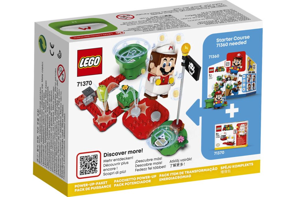 LEGO 71370 Super Mario Power-uppakket: Vuur-Mario - Afbeelding 7