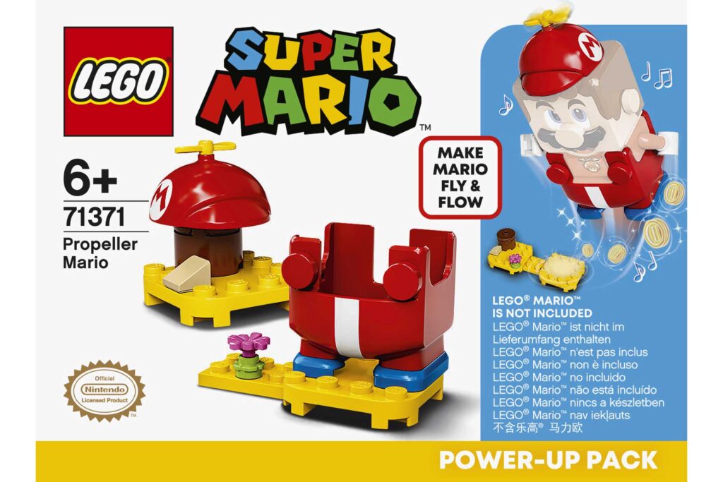 LEGO 71371 Super Mario Power-uppakket: Propeller-Mario - Afbeelding 6