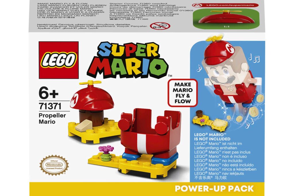LEGO 71371 Super Mario Power-uppakket: Propeller-Mario - Afbeelding 5