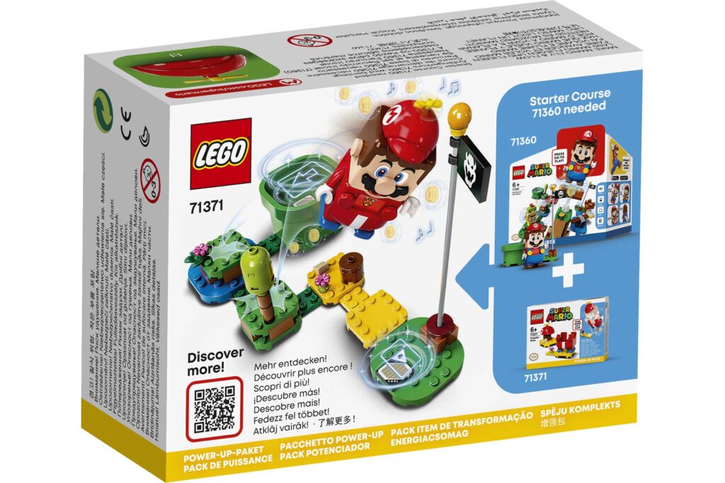 LEGO 71371 Super Mario Power-uppakket: Propeller-Mario - Afbeelding 8