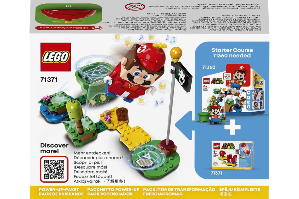 LEGO 71371 Super Mario Power-uppakket: Propeller-Mario - Afbeelding 7