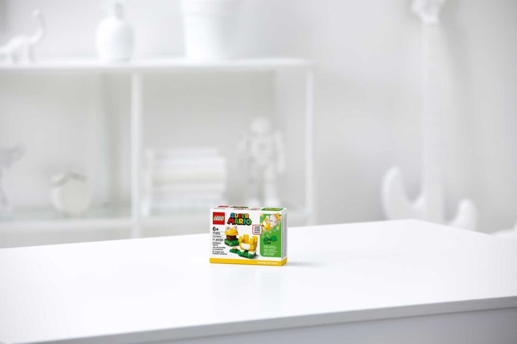 LEGO 71372 Super Mario Power-uppakket: Kat-Mario - Afbeelding 2