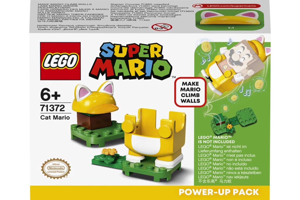 LEGO 71372 Super Mario Power-uppakket: Kat-Mario - Afbeelding 5