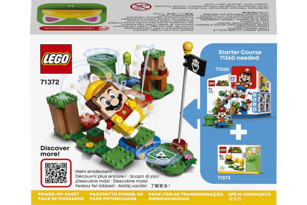 LEGO 71372 Super Mario Power-uppakket: Kat-Mario - Afbeelding 9