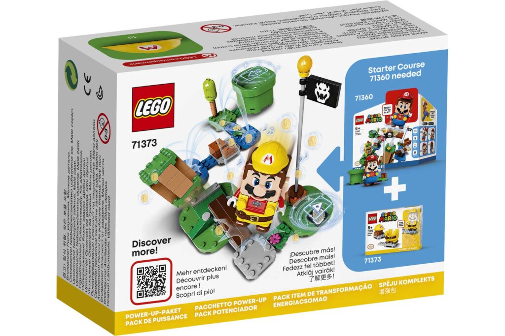 LEGO 71373 Super Mario Power-uppakket: Bouw-Mario - Afbeelding 8