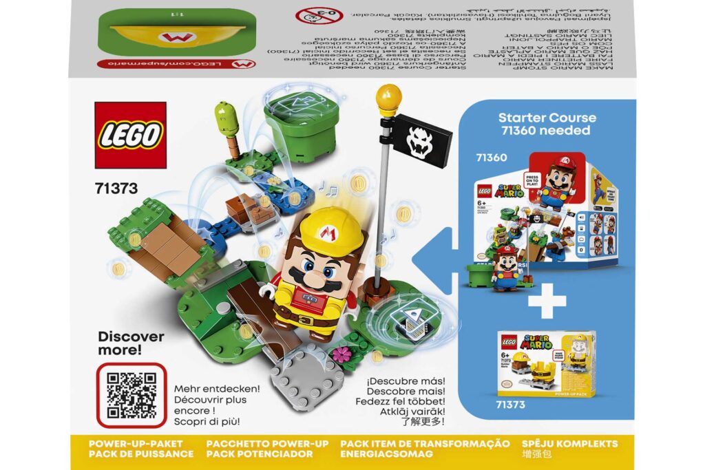 LEGO 71373 Super Mario Power-uppakket: Bouw-Mario - Afbeelding 7