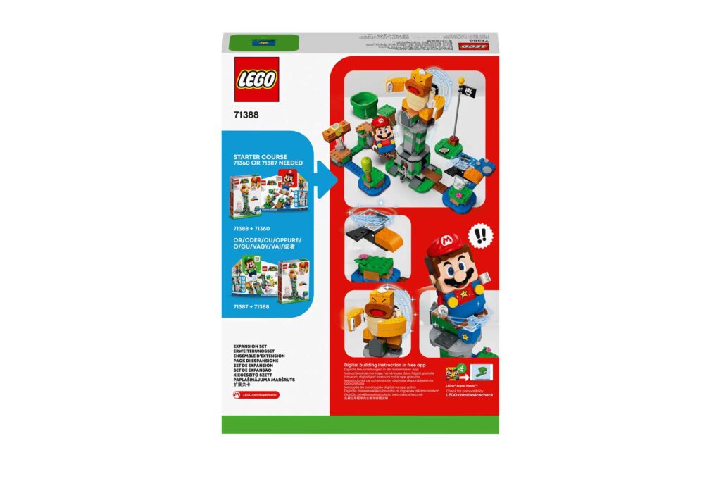 LEGO 71388 - Super Mario Uitbreidingsset: Eindbaasgevecht op de Sumo Bro-toren - Afbeelding 2