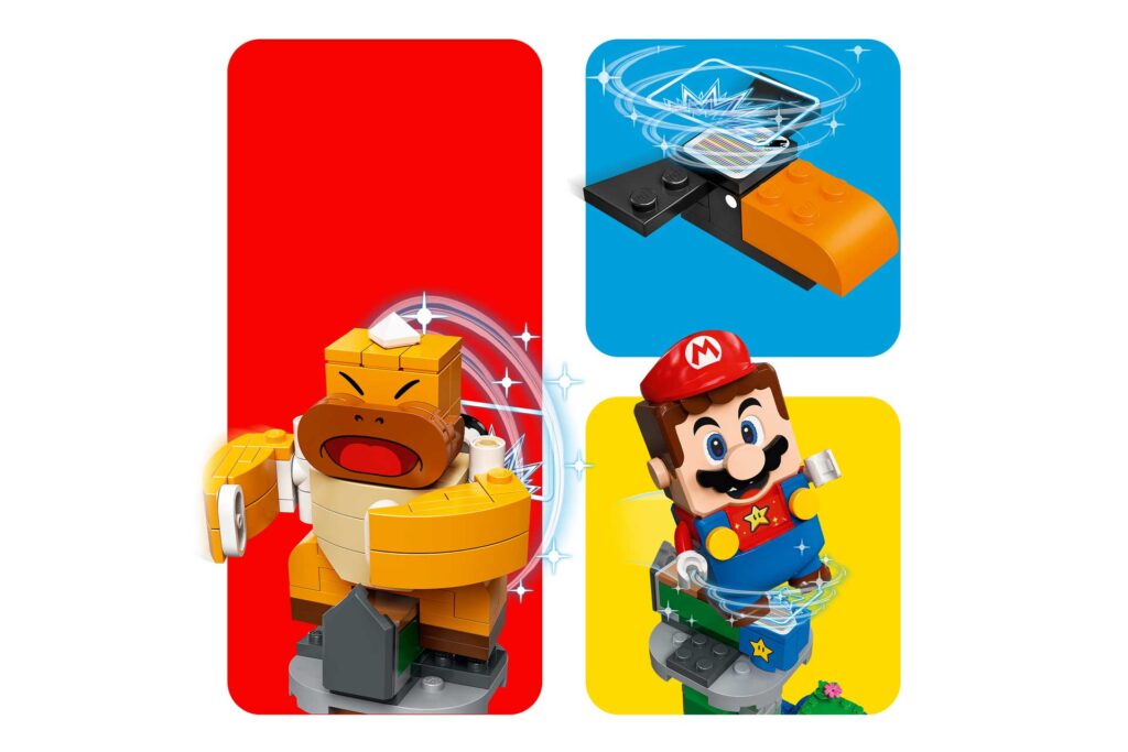 LEGO 71388 - Super Mario Uitbreidingsset: Eindbaasgevecht op de Sumo Bro-toren - Afbeelding 5