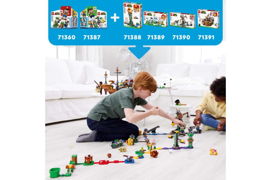 LEGO 71388 - Super Mario Uitbreidingsset: Eindbaasgevecht op de Sumo Bro-toren - Afbeelding 10