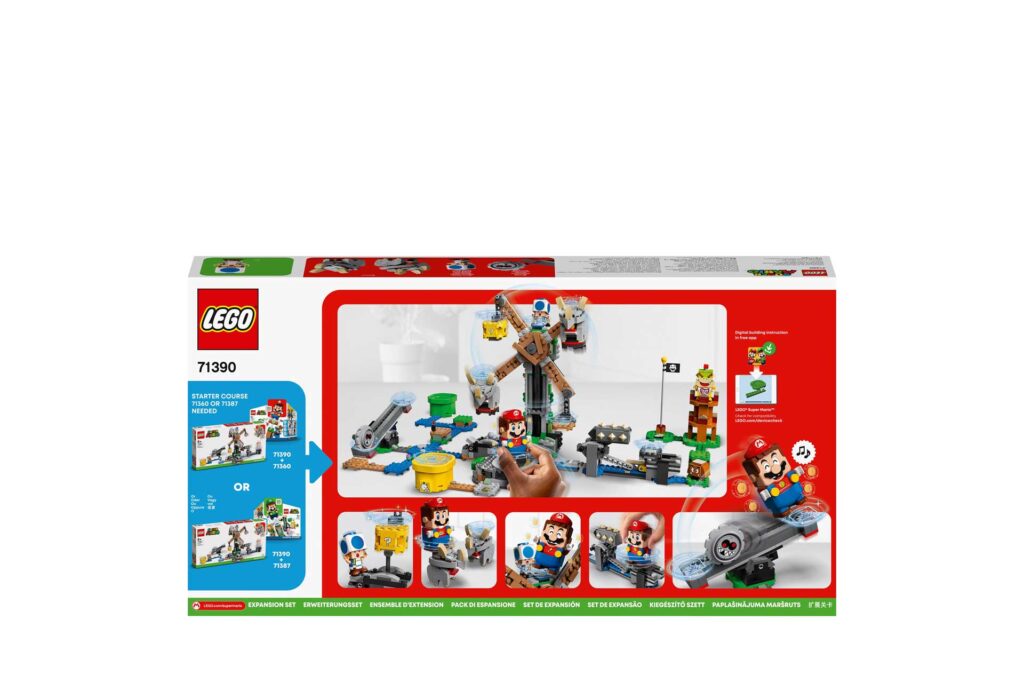 LEGO 71390 - Super Mario Uitbreidingsset: ruzie met Reznors - Afbeelding 3
