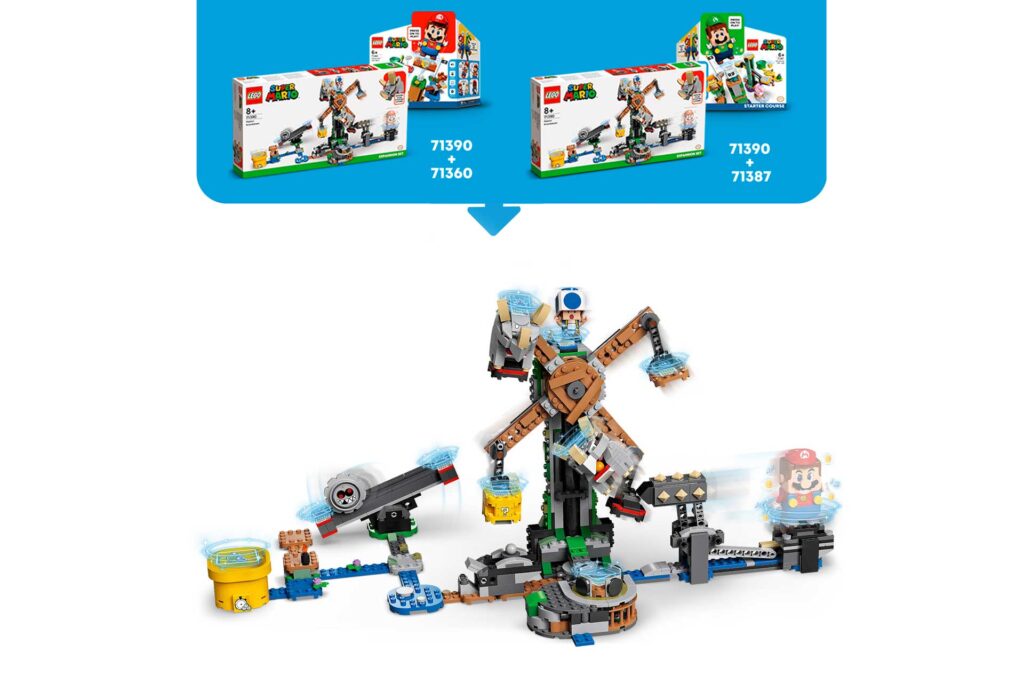LEGO 71390 - Super Mario Uitbreidingsset: ruzie met Reznors - Afbeelding 7