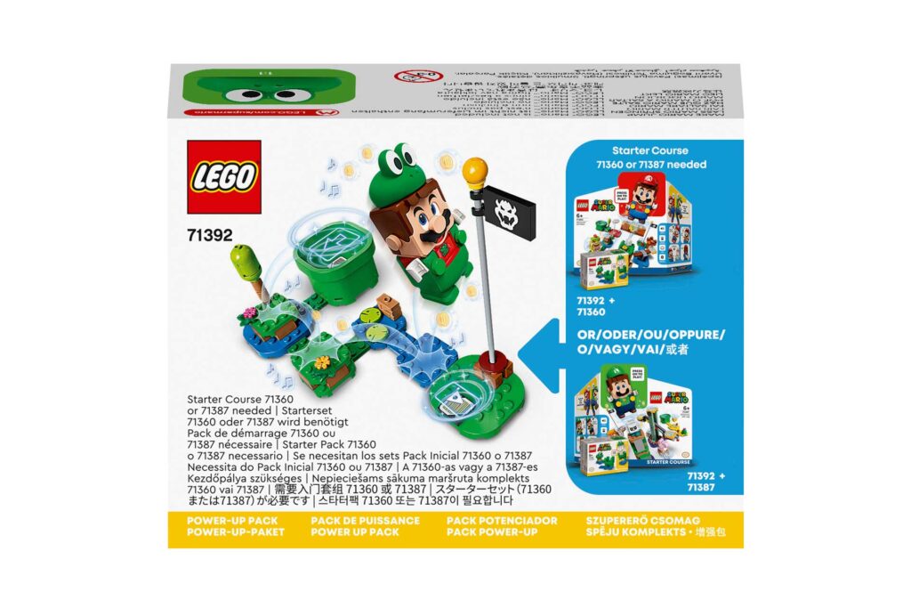 LEGO 71392 - Super Mario Power-uppakket: Kikker-Mario - Afbeelding 2