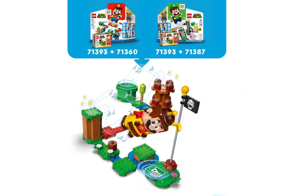 LEGO 71393 - Super Mario Power-uppakket: Bijen-Mario - Afbeelding 6