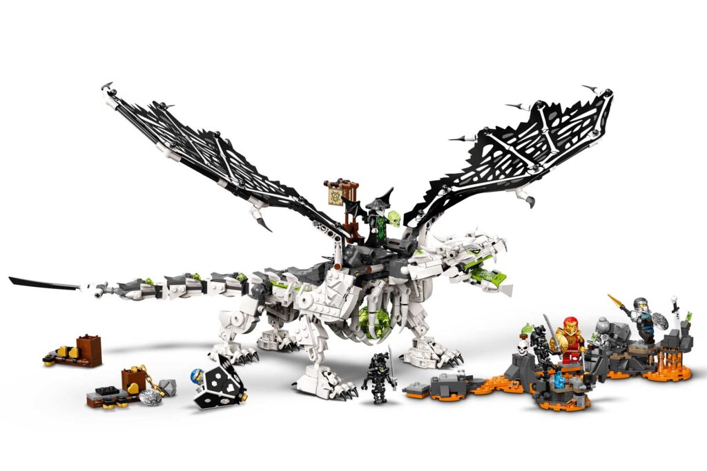 LEGO 71721 Skull Sorcerer’s Draak - Afbeelding 9