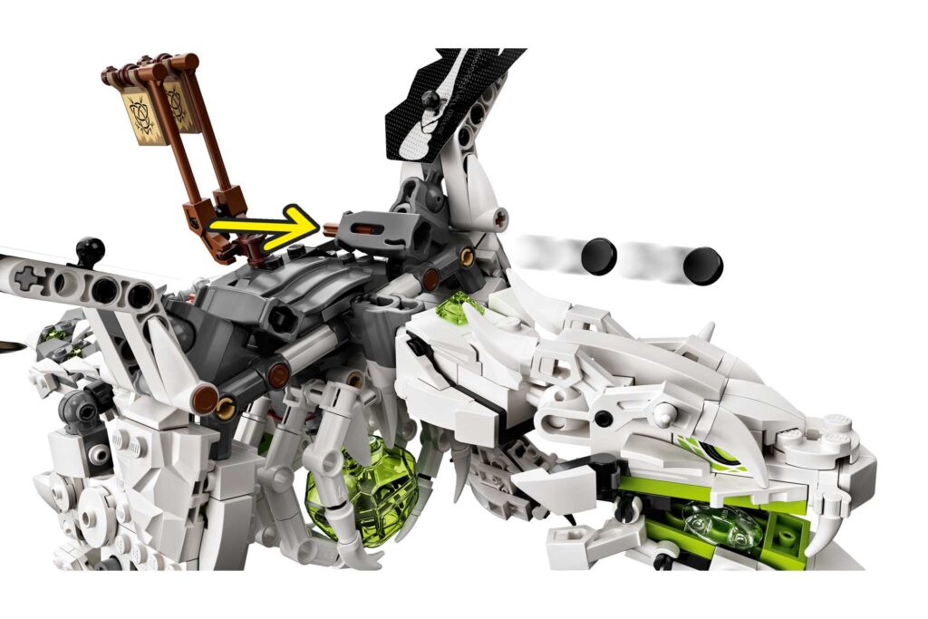 LEGO 71721 Skull Sorcerer’s Draak - Afbeelding 8