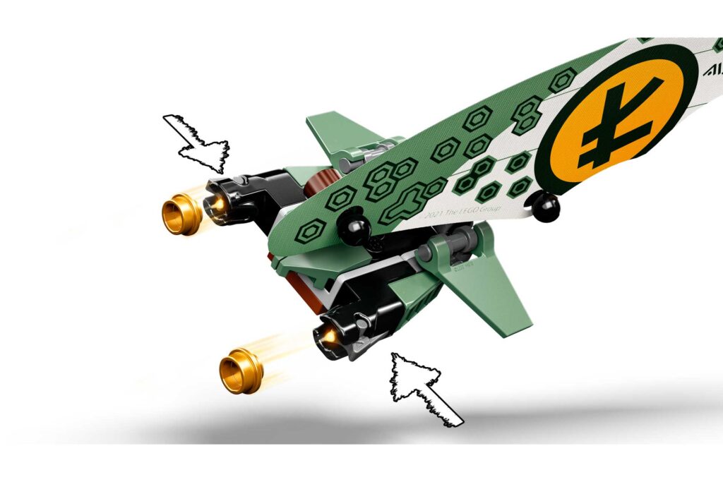 LEGO 71745 NINJAGO Lloyd's Junglechopper - Afbeelding 3