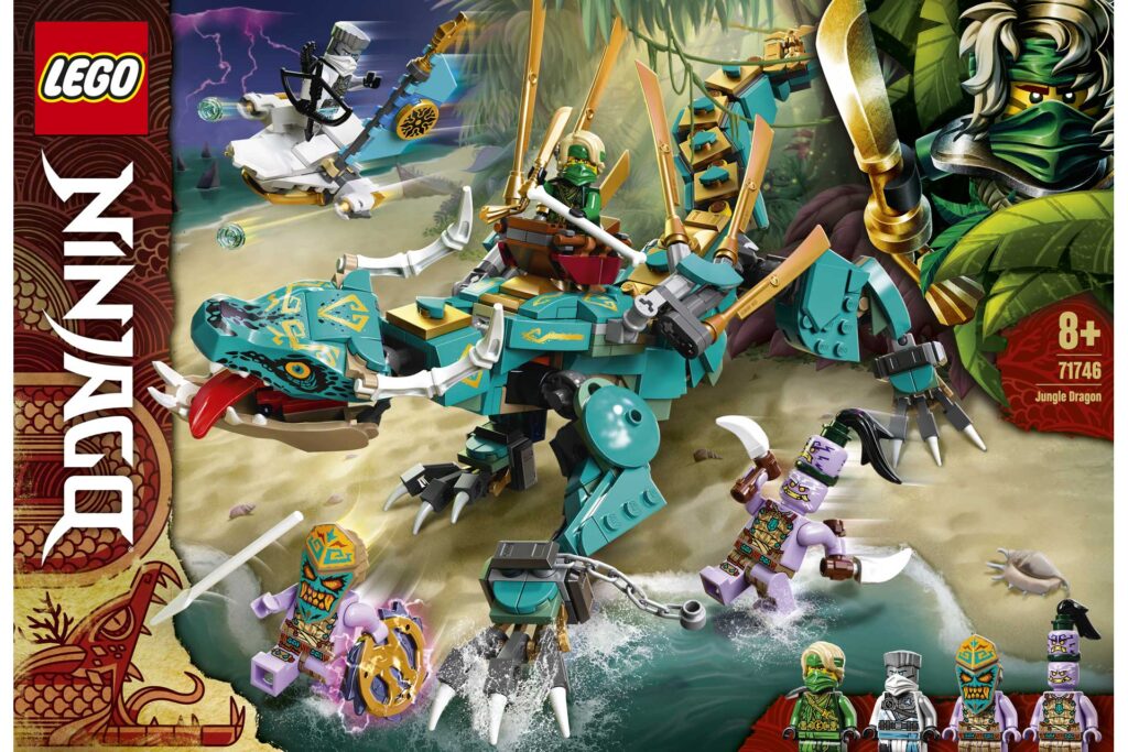 LEGO 71746 NINJAGO Jungledraak - Afbeelding 14