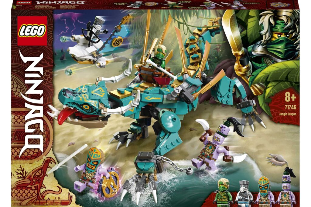 LEGO 71746 NINJAGO Jungledraak - Afbeelding 13