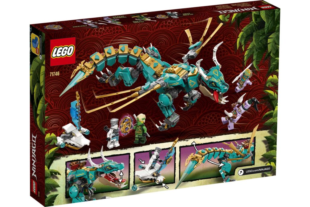 LEGO 71746 NINJAGO Jungledraak - Afbeelding 12