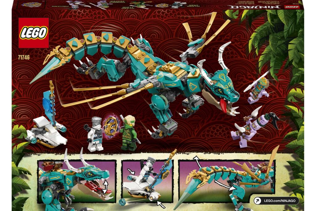 LEGO 71746 NINJAGO Jungledraak - Afbeelding 11