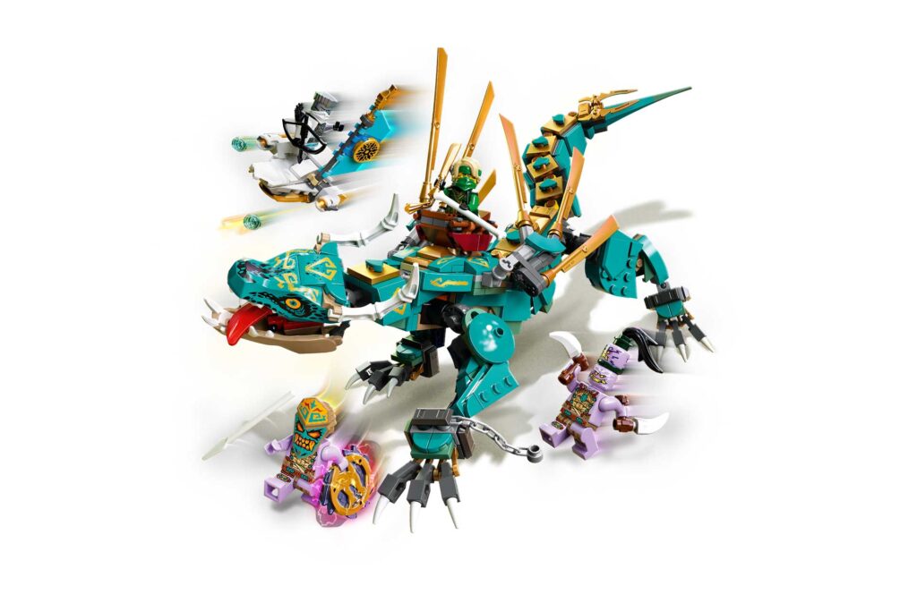 LEGO 71746 NINJAGO Jungledraak - Afbeelding 8
