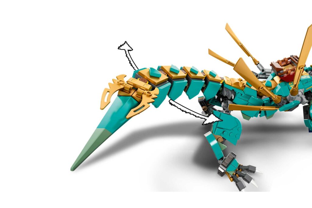 LEGO 71746 NINJAGO Jungledraak - Afbeelding 3
