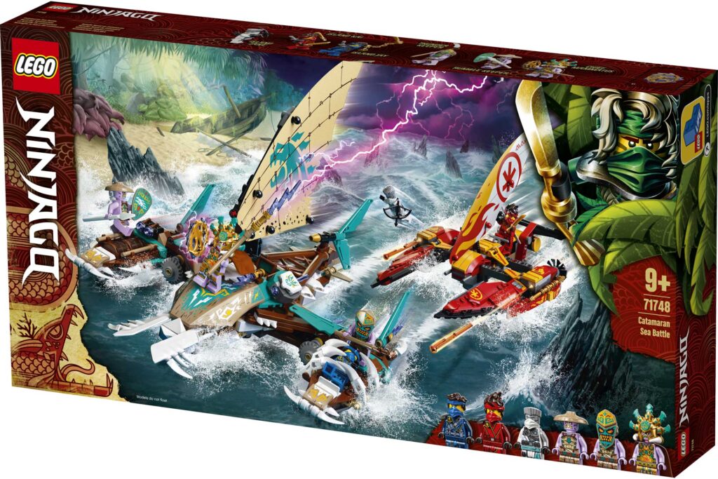 LEGO 71748 NINJAGO Catamaran zeeslag - Afbeelding 15