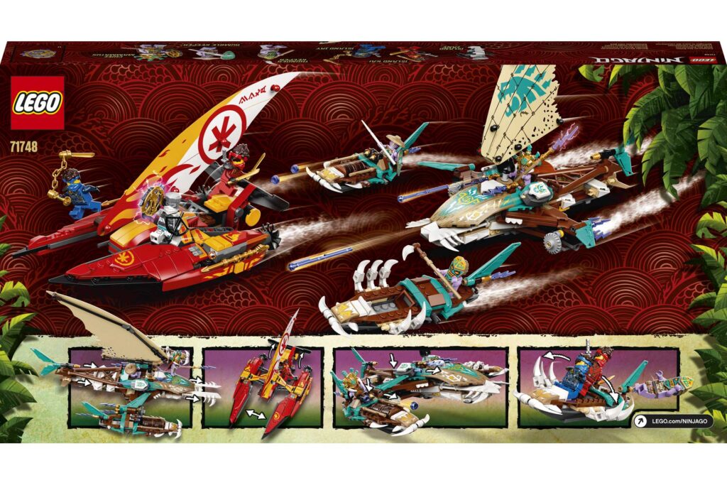 LEGO 71748 NINJAGO Catamaran zeeslag - Afbeelding 11